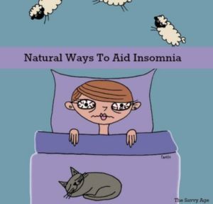 Natural sleeping aids for insomnia.