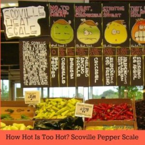 How "hot" is too hot when cooking with peppers? The Scoville Pepper Scale to the rescue.