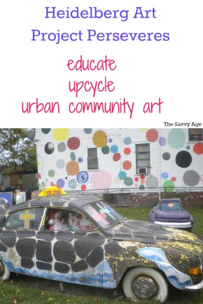 Heidelberg Project continues. An original open air art project which uses recycled and upcycled materials to help rebuild a neighborhood.