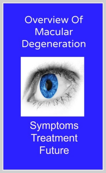 Signs, symptoms, treatment for macular degeneration.