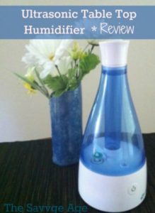 Ultrasonic Table Top Humidifier review. My favorite humidifer for allergies and dry air.