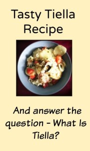 Tiella Recipe is a great way to use summer veggies.