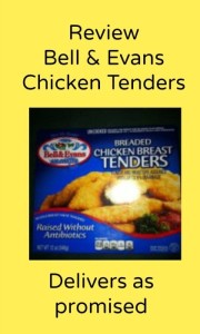 Review of Bell & Evans chicken tenders.