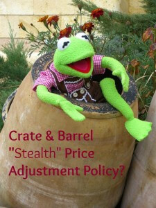 Crate and Barrel Stealth Policy