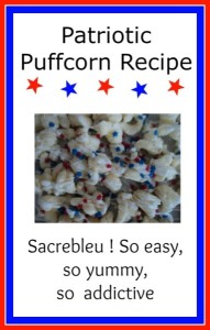 Patriotic Puffcorn Recipe