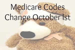 Medicare codes change and how it affects your payments.