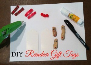 DIY Reindeer Gift Tags!