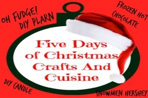 Enjoy fudge, frozen hot chocolate and more in the Five Days of Christmas Crafts And Cuisine.
