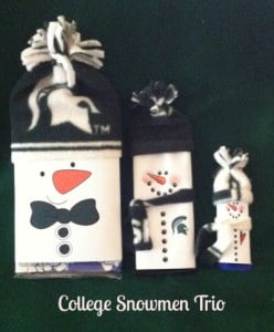 Easy to make stocking stuffersfor your favorite college fan!