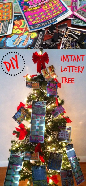 The Lottery Ticket tree is a fun gift anytime of the year!