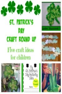 Easy St. Patricks Day crafts for kids!