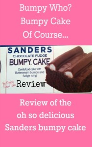 Review of the infamous Sanders bumpy cake. A treat not to be missed.