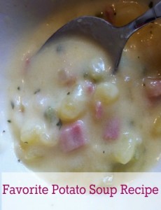 Enjoy my favorite potato soup recipe!