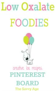 Lox oxalate recipe ideas on Pinterest. Find recipe ideas to add to a lowoxalate menu or kidney stone diet.