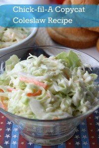 Yummy copycat recipe of the infamous but now discontinued Chick-fil-A coleslaw recipe.