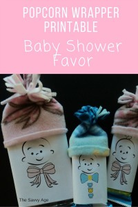 Easy No Sew Baby Shower Favors to craft for your favorite parents to be. Baby shower theme for boys, girls or college fans.