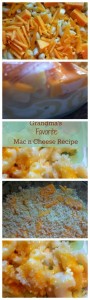 Grandma's Favorite Mac n Cheese recipe. Fast, flexible and easy family recipe.