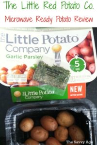 Yummy, quick and convenient is the Little Potato Company microwave ready potatoes