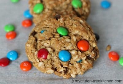 M&M monster cookie