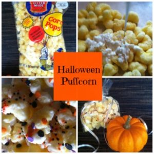 Delicious and yummy Halloween Puffcorn Treats for the season!