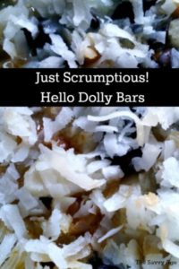 Scrumptious Hello Dolly Bar recipe. Noone can eat just one!