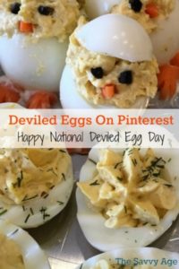 Celebrate deviled egg recipes on Pinterest with 50= recipes.