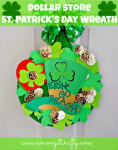 st. patrick's day wreath