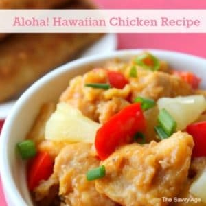 Yummy Aloha Chicken Recipe! Serve alone or over rice.