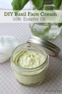 Soothing and relaxing! DIY Basil Face Cream With Essential Oils !