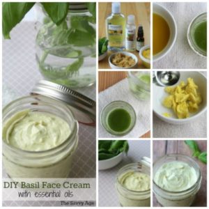 Soothing and relaxing! DIY Basil Face Cream With Essential Oils !