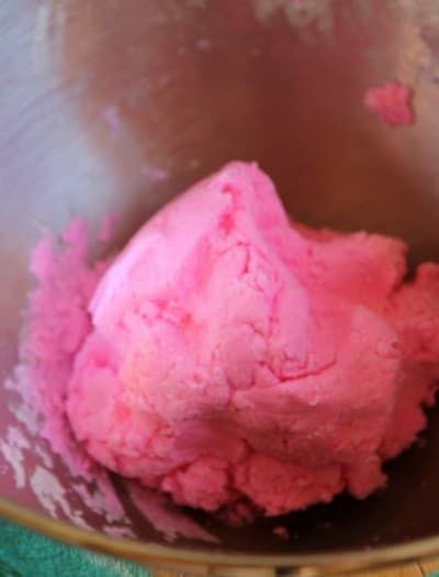 in process ice cream playdough
