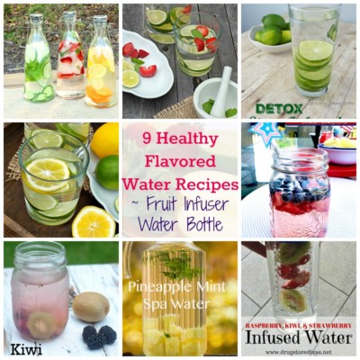 Drink Up! 9 Fun Flavored Water Recipes