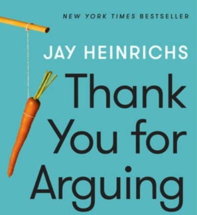 Book Review: Thank You For Arguing