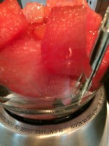 watermelon ice cubes in proc 2