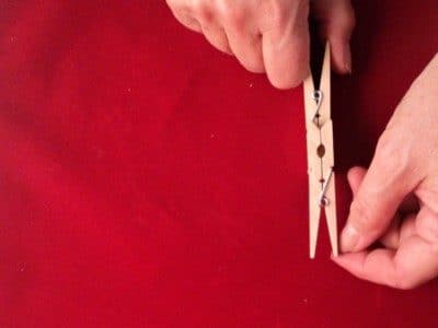 second clothespin