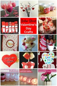 dollar store valentine's day crafts