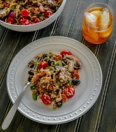 Pizza Quinoa Salad from Prep-Ahead Breakfasts and Lunches 