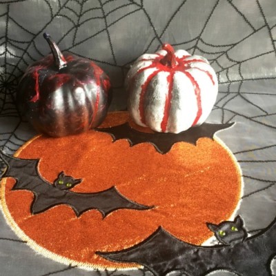 marbled pumpkins distressed