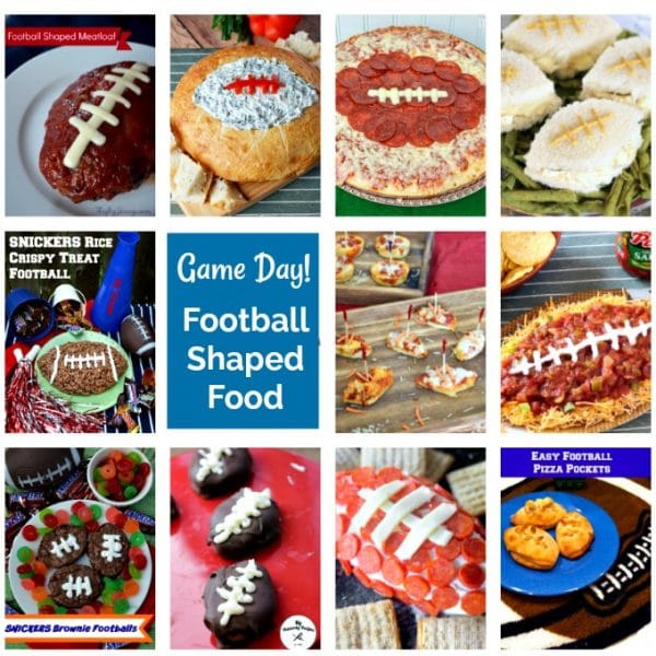 Football Party Food (In The Shape Of A Football!)