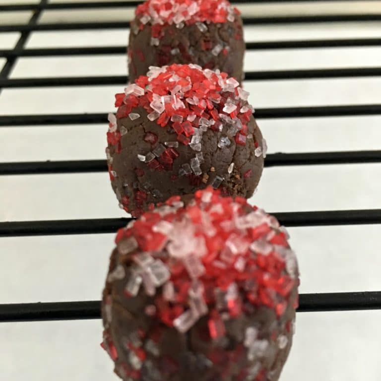 Christmas Fudge Balls The Savvy Age