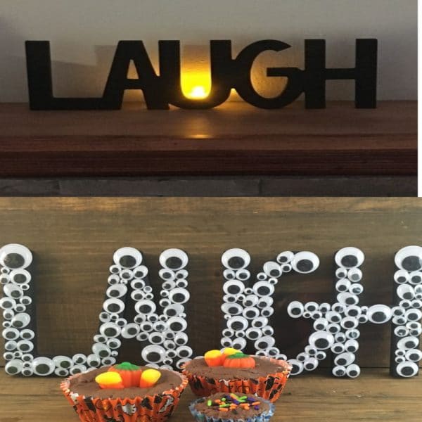 Laugh! Dollar Store Halloween Googly Eye Craft
