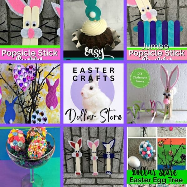 Dollar Store Easter Crafts